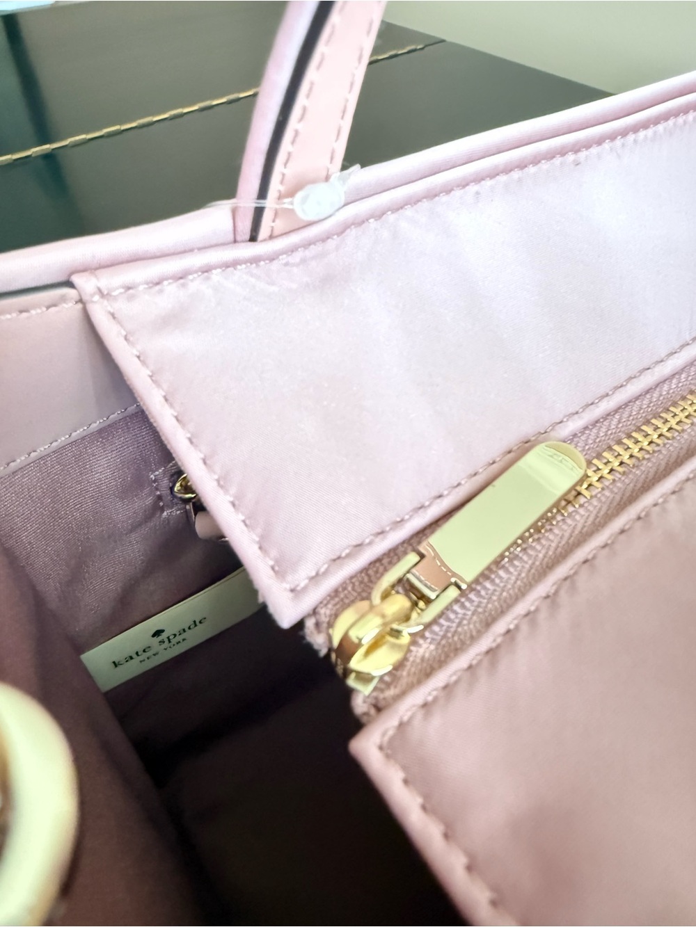 Kate Spade Sam Nylon Medium Satchel Madison Rouge - Picture 12 of 15